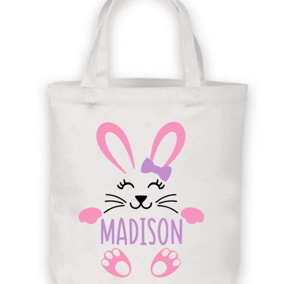 personalized easter canvas tote - Picture 1 of 1